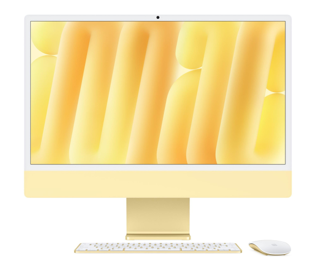 Apple iMac 24 M4/16GB/512/MacOS Retina 4,5K Zółty 8R GPU - 1570300 - zdjęcie
